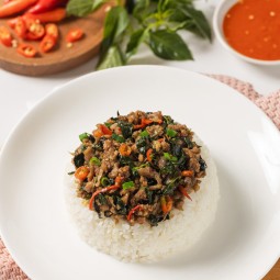 Nasi Ayam Tumis Kemangi